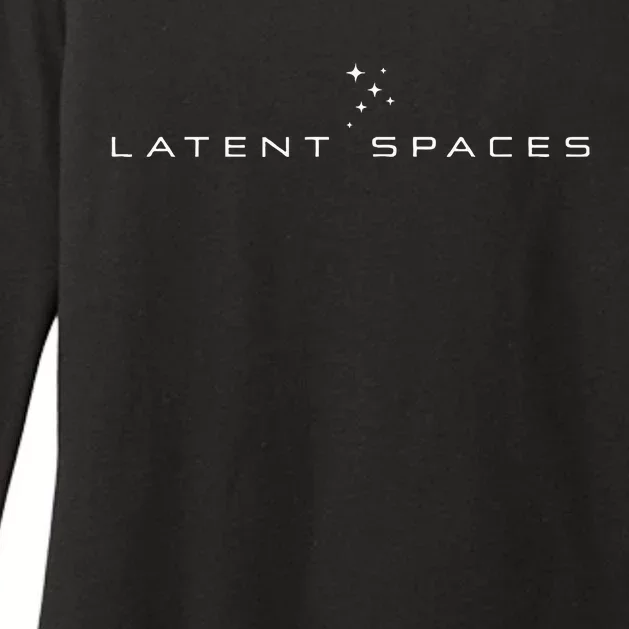 Latent Spaces Womens CVC Long Sleeve Shirt