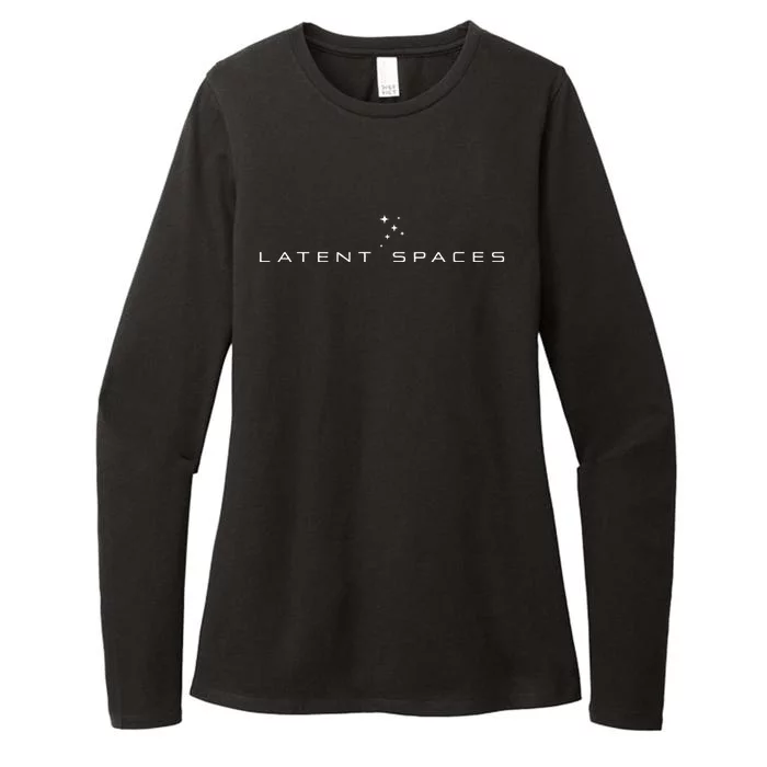 Latent Spaces Womens CVC Long Sleeve Shirt