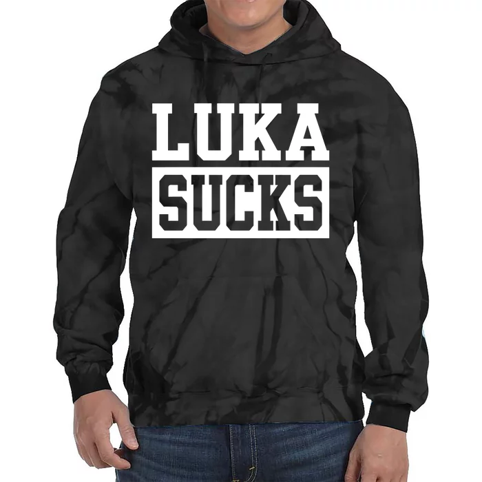 Luka Sucks Tie Dye Hoodie