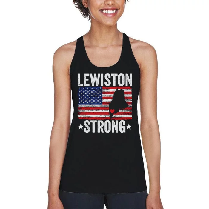 Lewiston Strong Women's Racerback Tank