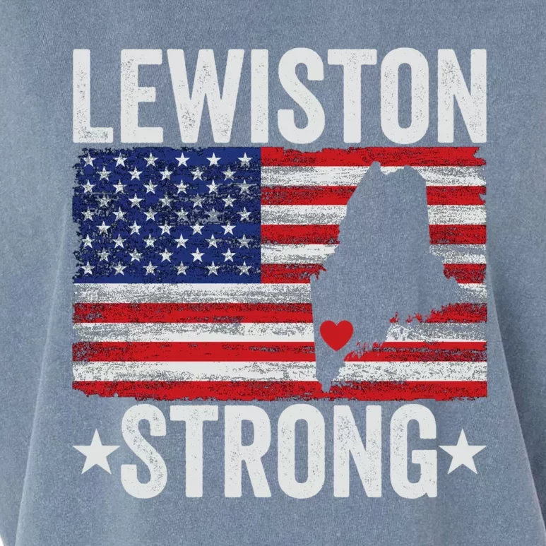 Lewiston Strong Garment-Dyed Women's Muscle Tee