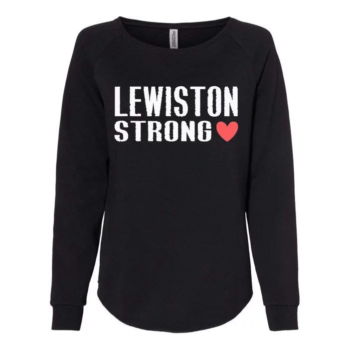 Lewiston Strong Lewiston Strong Womens California Wash Sweatshirt