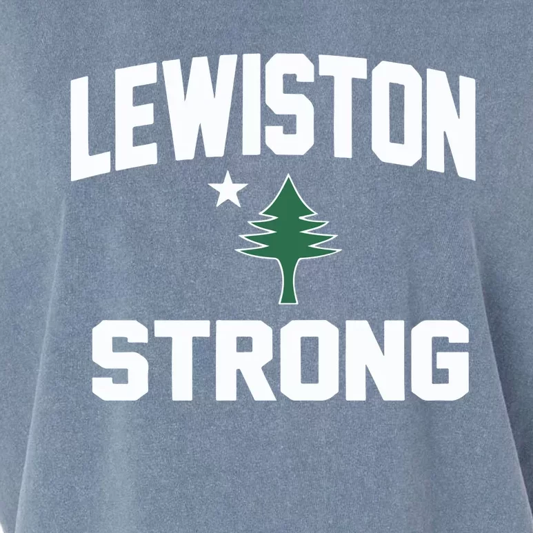 Lewiston Strong Garment-Dyed Women's Muscle Tee