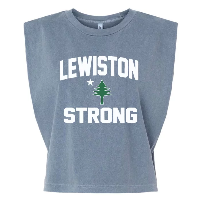 Lewiston Strong Garment-Dyed Women's Muscle Tee