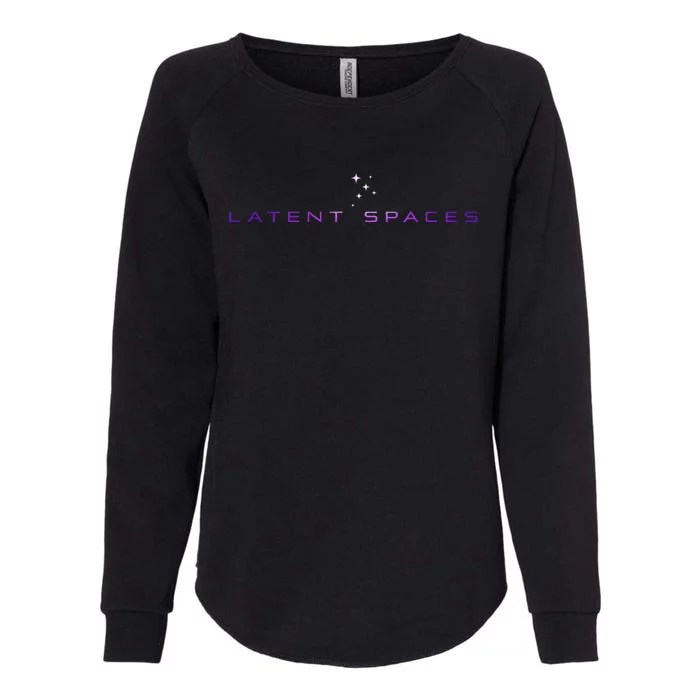 Latent Spaces Womens California Wash Sweatshirt