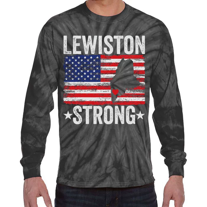 Lewiston Strong Lewiston Tie-Dye Long Sleeve Shirt