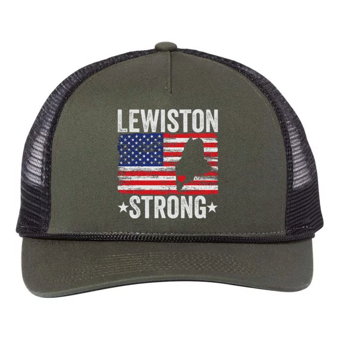 Lewiston Strong Lewiston Retro Rope Trucker Hat Cap