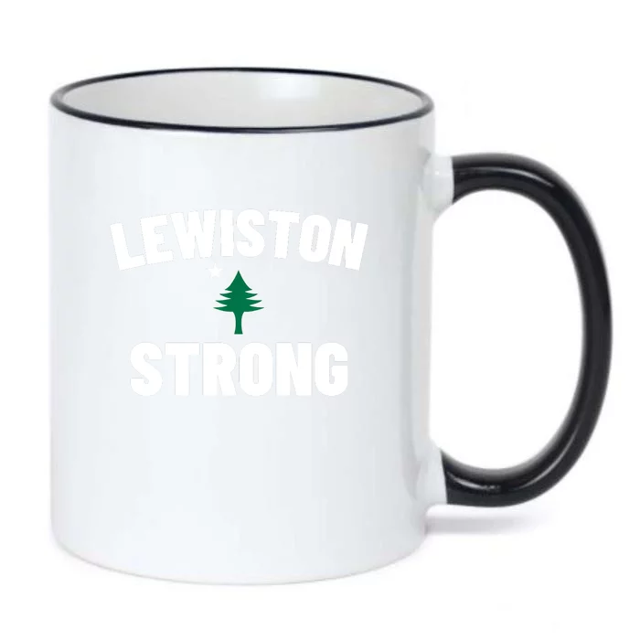 Lewiston Strong Black Color Changing Mug