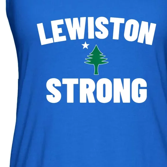 Lewiston Strong Ladies Essential Flowy Tank