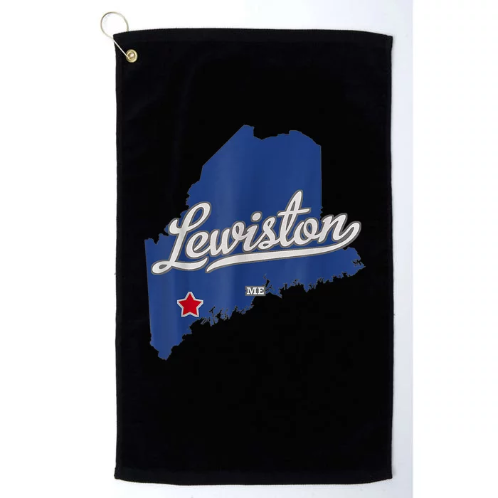 Lewiston Strong Platinum Collection Golf Towel