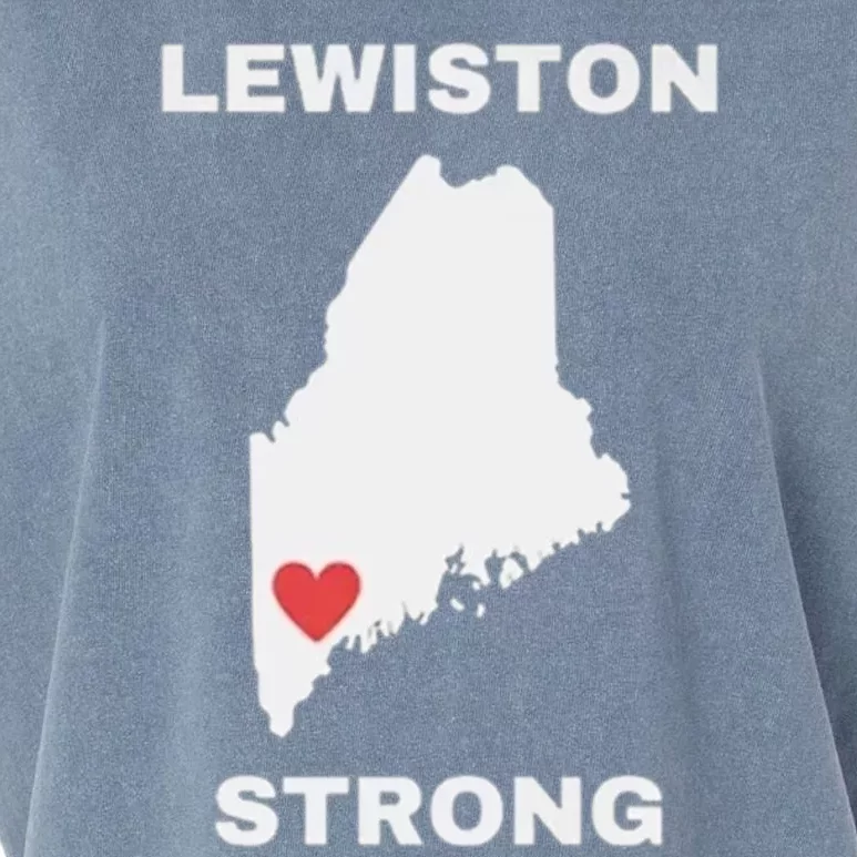 Lewiston Strong Garment-Dyed Women's Muscle Tee