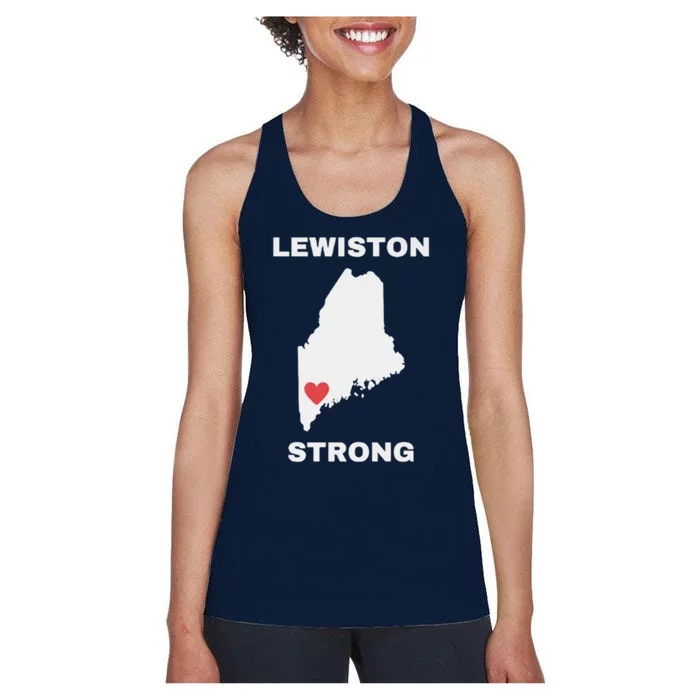 Lewiston Strong Women's Racerback Tank