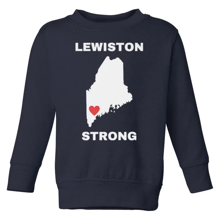 Lewiston Strong Toddler Sweatshirt