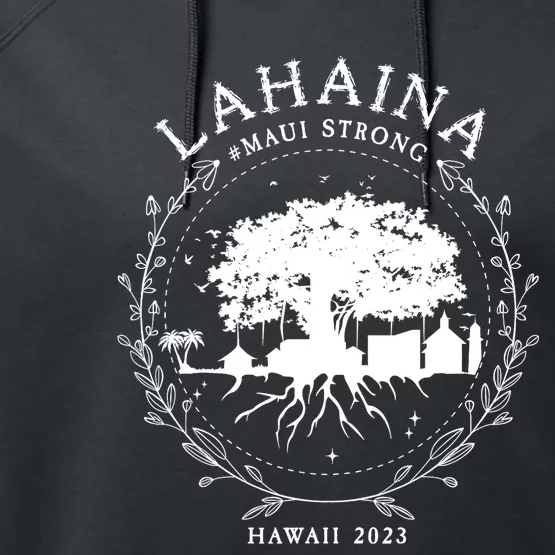 Lahaina Strong Performance Fleece Hoodie