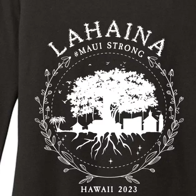 Lahaina Strong Womens CVC Long Sleeve Shirt