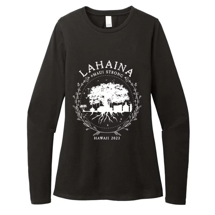 Lahaina Strong Womens CVC Long Sleeve Shirt