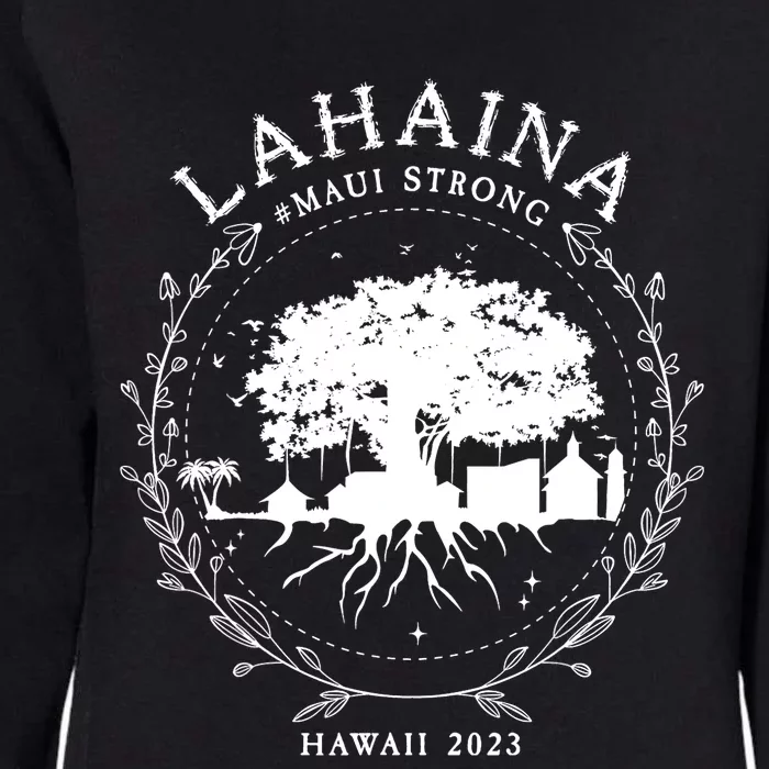 Lahaina Strong Womens California Wash Sweatshirt