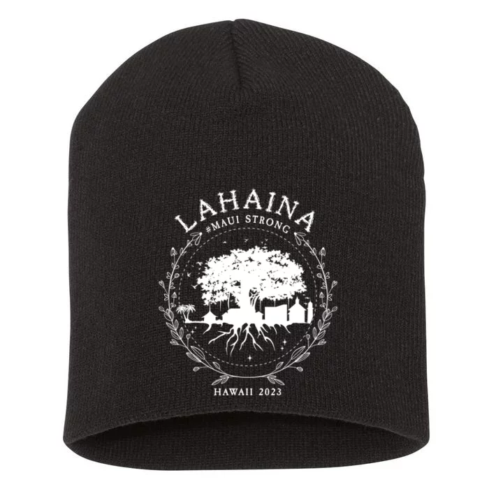 Lahaina Strong Short Acrylic Beanie