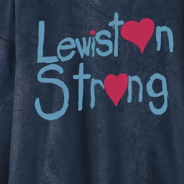 Lewiston Strong Hooded Wearable Blanket