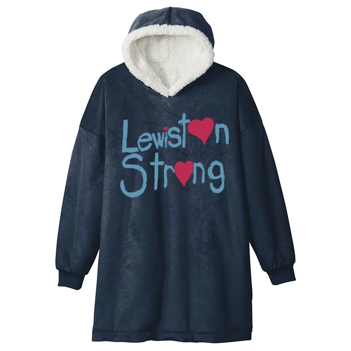 Lewiston Strong Hooded Wearable Blanket