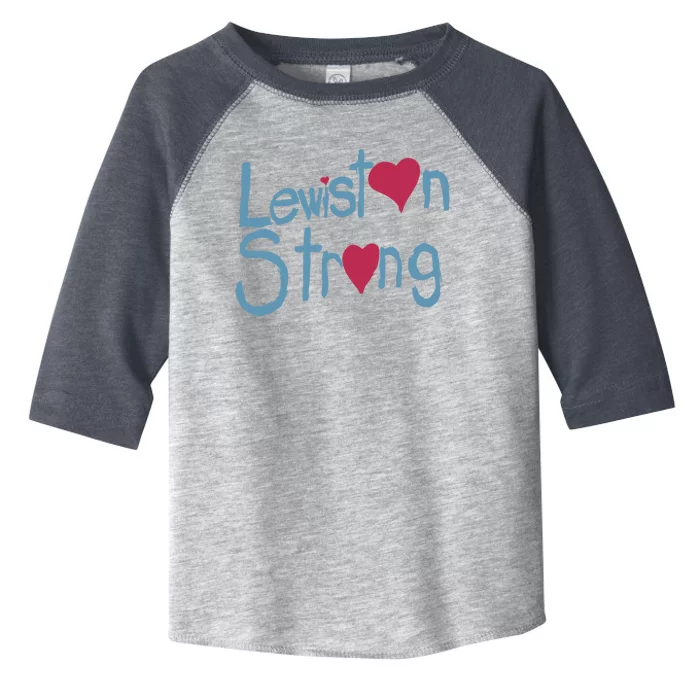 Lewiston Strong Toddler Fine Jersey T-Shirt