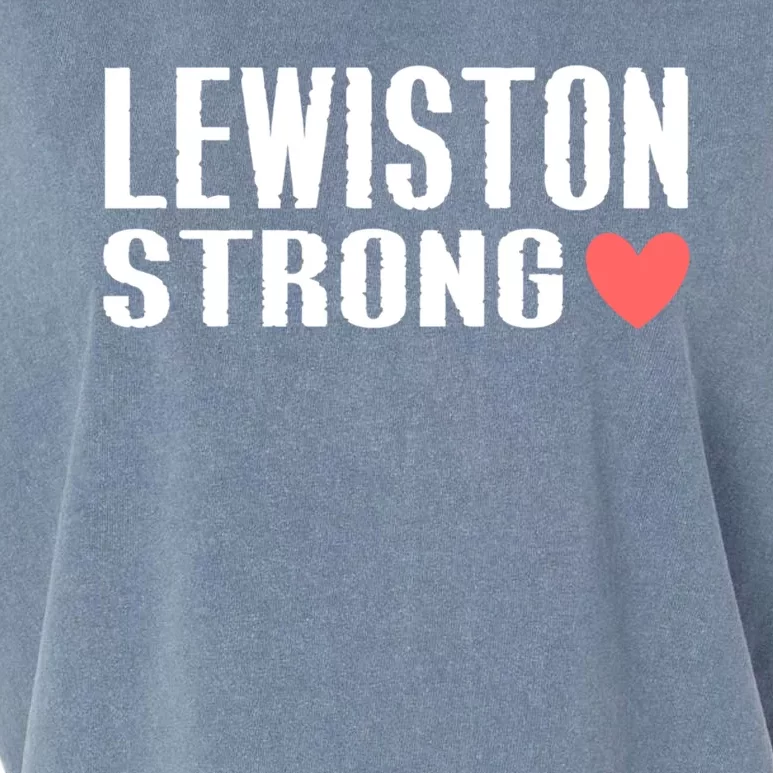 Lewiston Strong Garment-Dyed Women's Muscle Tee