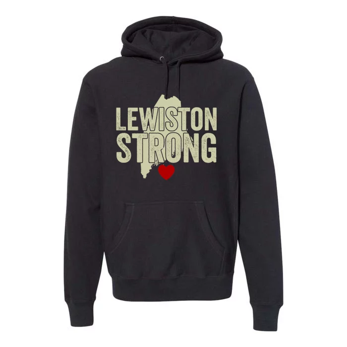 Lewiston Strong Premium Hoodie