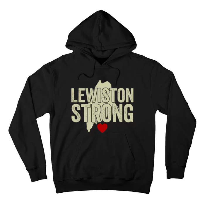 Lewiston Strong Tall Hoodie