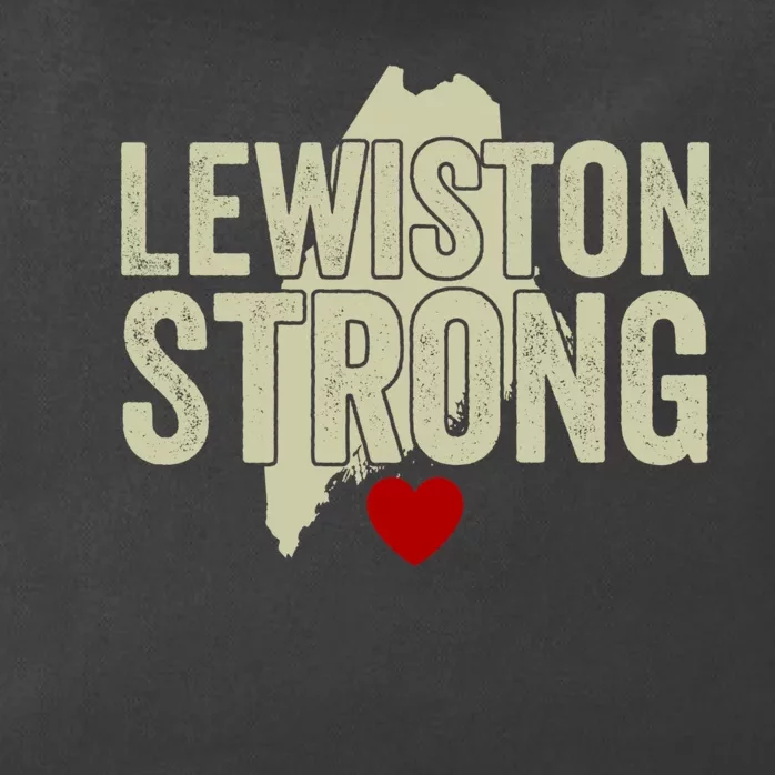 Lewiston Strong Zip Tote Bag