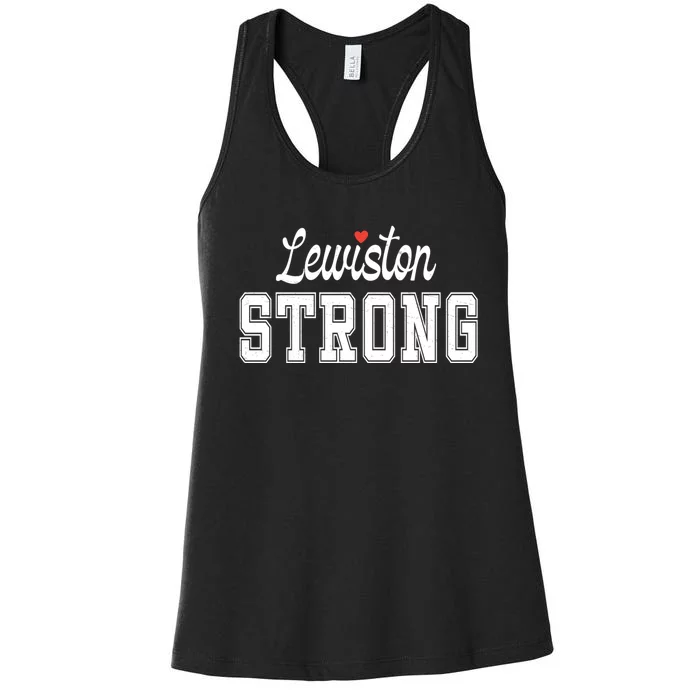 Lewiston Strong Women's Racerback Tank