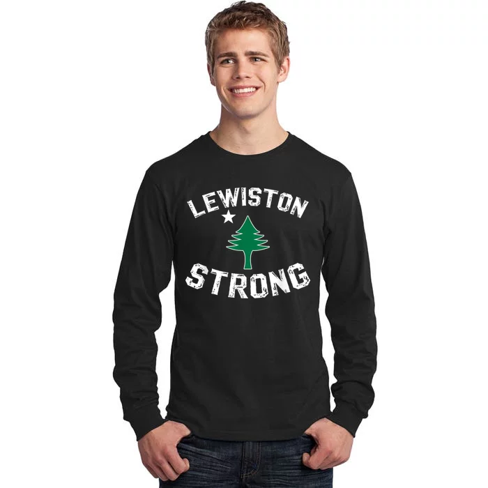 Lewiston Strong Tall Long Sleeve T-Shirt