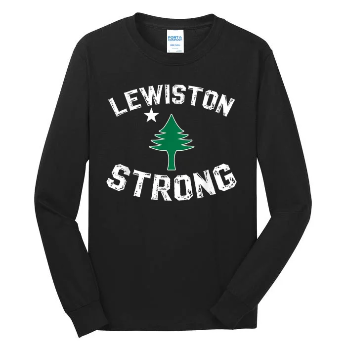 Lewiston Strong Tall Long Sleeve T-Shirt