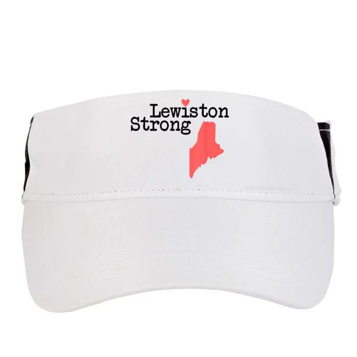 Lewiston Strong Adult Drive Performance Visor