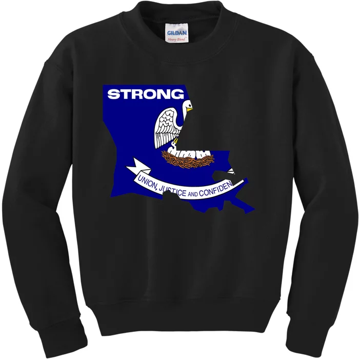 Louisiana Strong Kids Sweatshirt