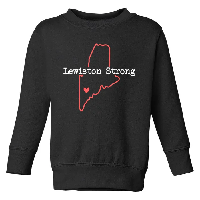 Lewiston Strong Toddler Sweatshirt