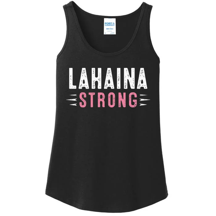 Lahaina Strong Ladies Essential Tank