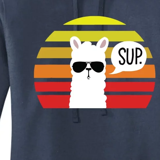 Llama SUP Women's Pullover Hoodie