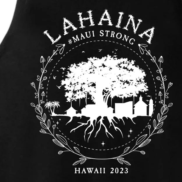 Lahaina Strong Ladies Tri-Blend Wicking Tank