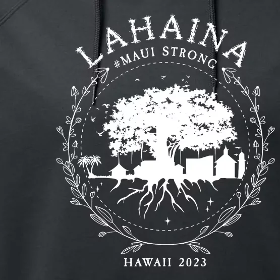 Lahaina Strong Performance Fleece Hoodie