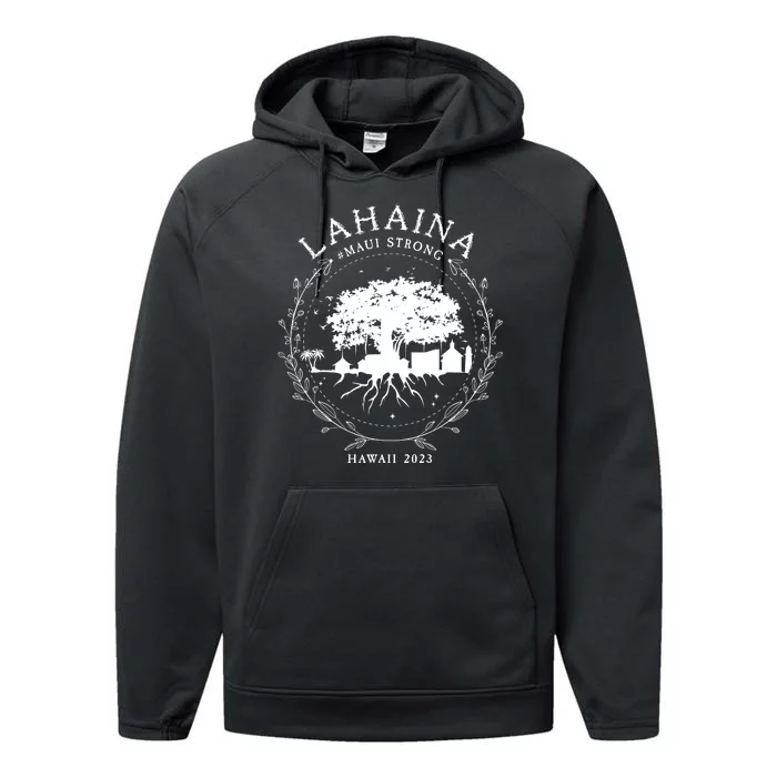 Lahaina Strong Performance Fleece Hoodie