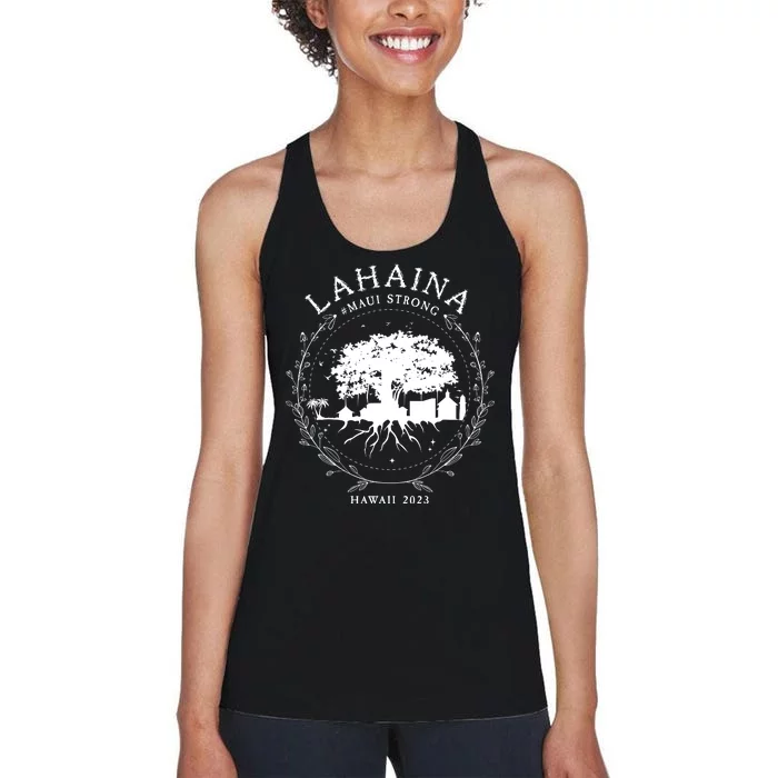 Lahaina Strong Women's Racerback Tank