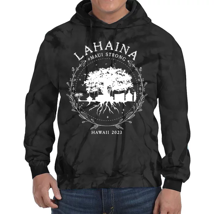 Lahaina Strong Tie Dye Hoodie