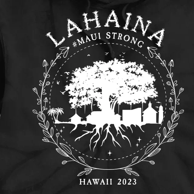 Lahaina Strong Tie Dye Hoodie