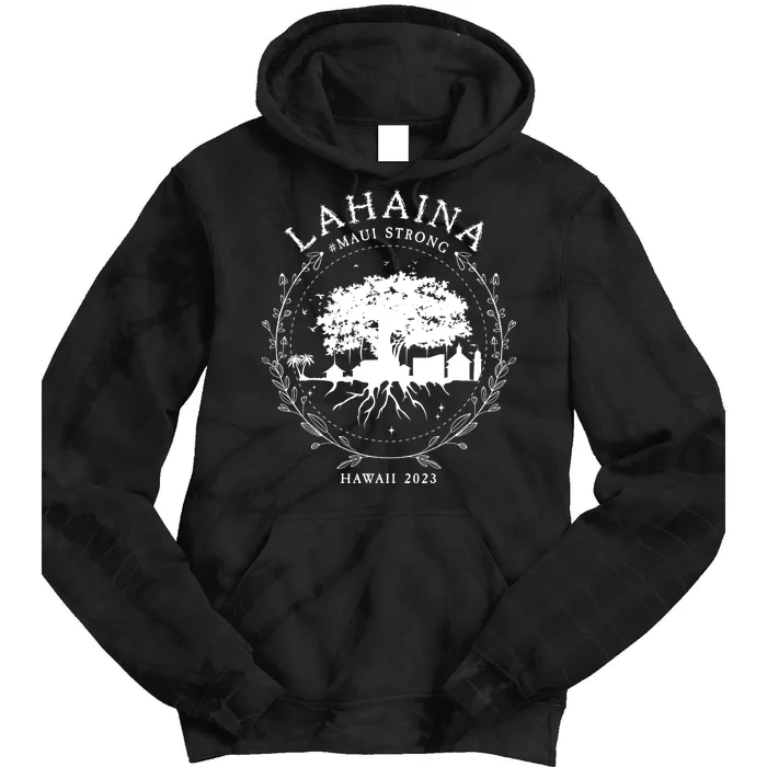 Lahaina Strong Tie Dye Hoodie