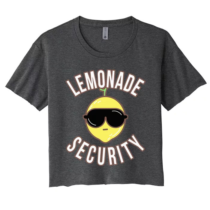 Lemonade Security Women's Crop Top Tee