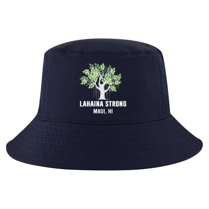 Lahaina Strong Maui Hawaii Old Banyan Tree Cool Comfort Performance Bucket Hat