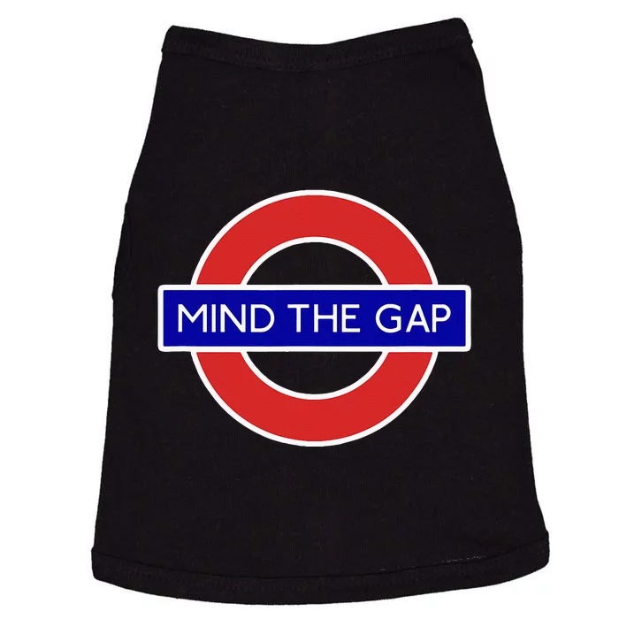 London Souvenir Mind The Gap Underground Tube Doggie Tank