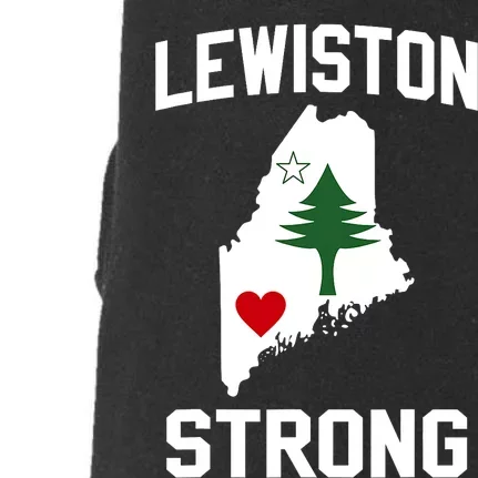 Lewiston Strong Maine Strong Doggie 3-End Fleece Hoodie