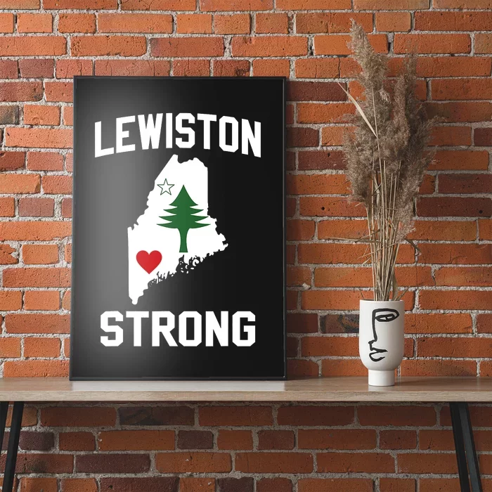 Lewiston Strong Maine Strong Poster