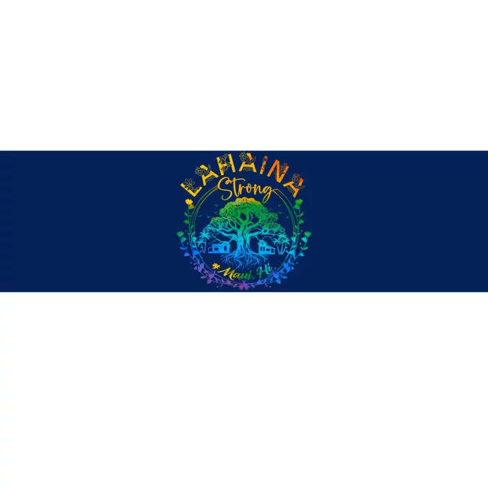 Lahaina Strong Maui Hawaii Old Banyan Tree Saved Majestic Bumper Sticker